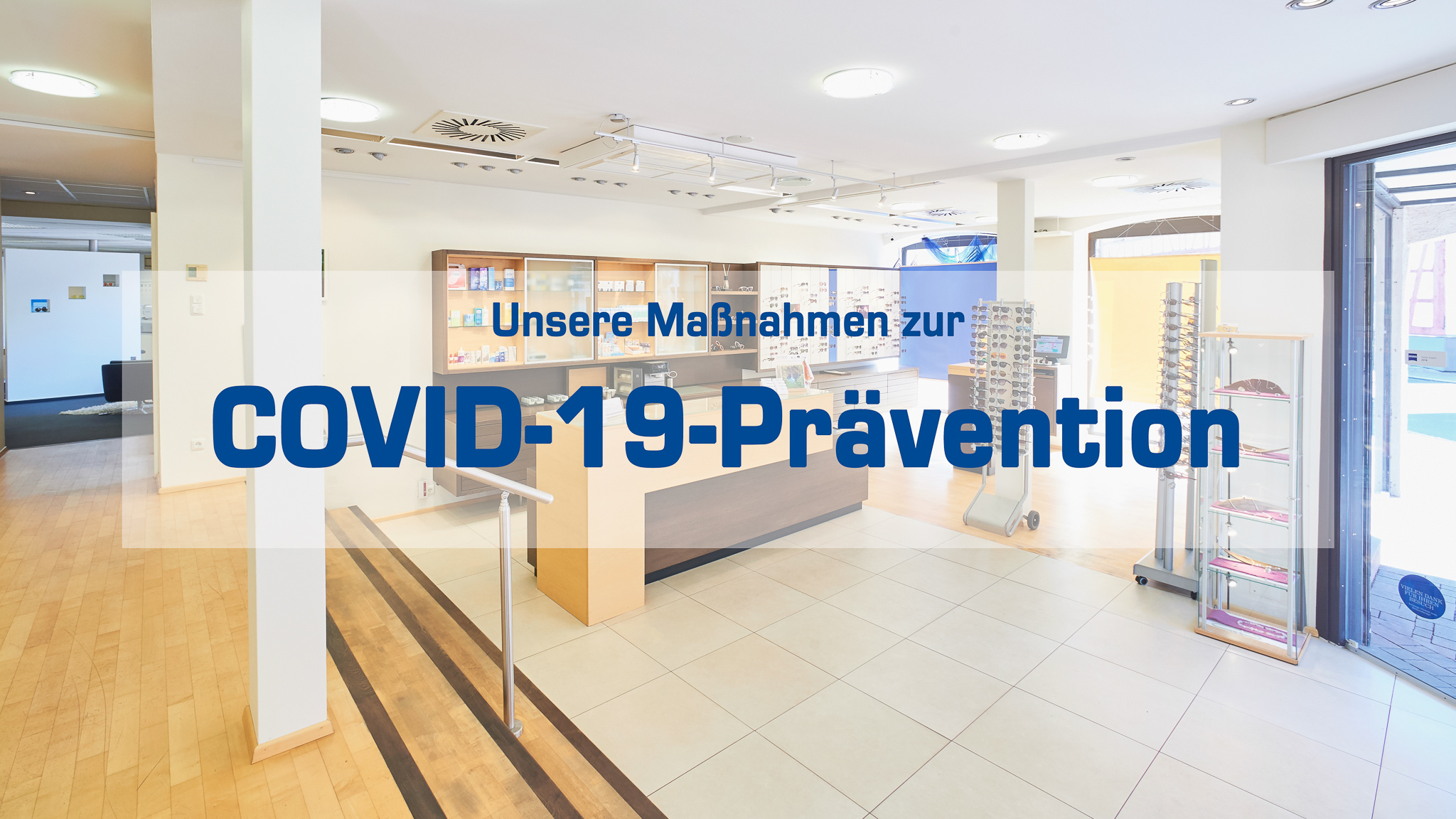 Informationen zur aktuellen Situation - wir sind für Sie da - OPTIMUM