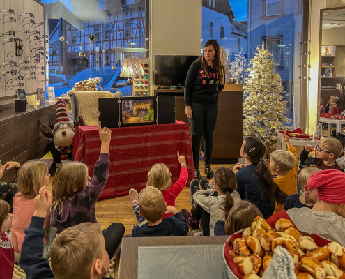 Weihnachtslesung bei OPTIMUM