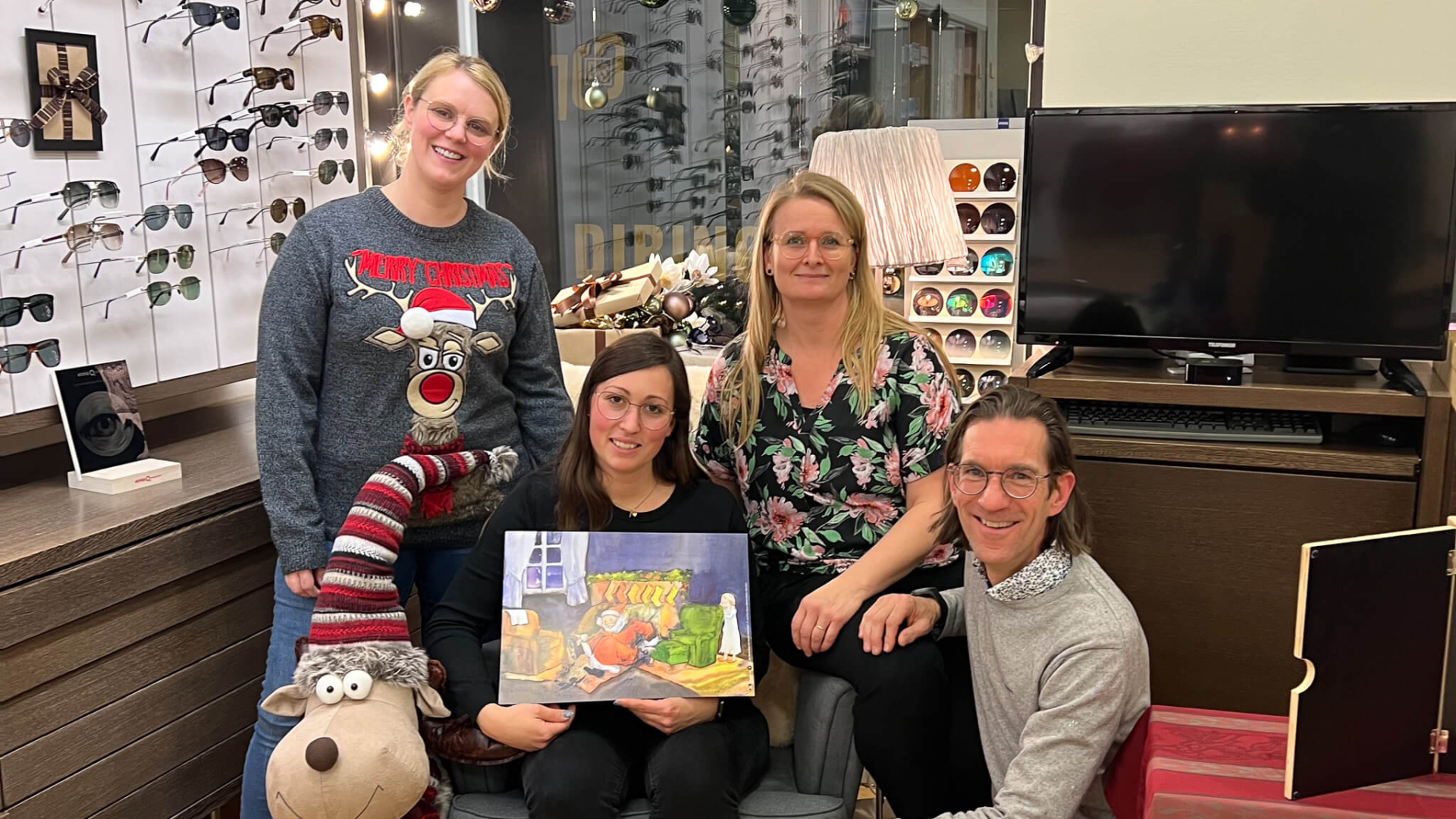 Weihnachtslesung bei OPTIMUM