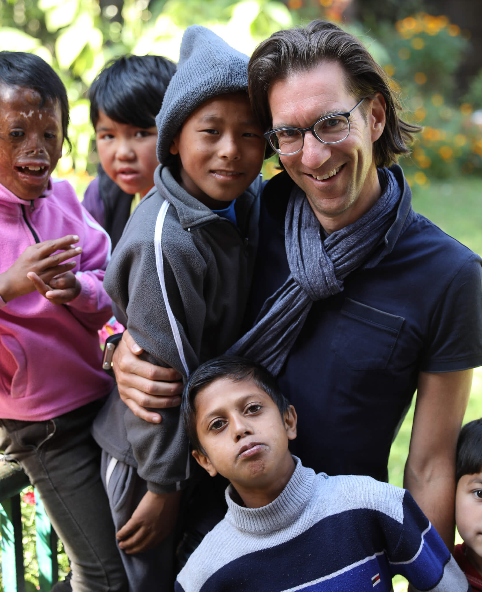 Volker Meyer am Bright Horizon Children's Home